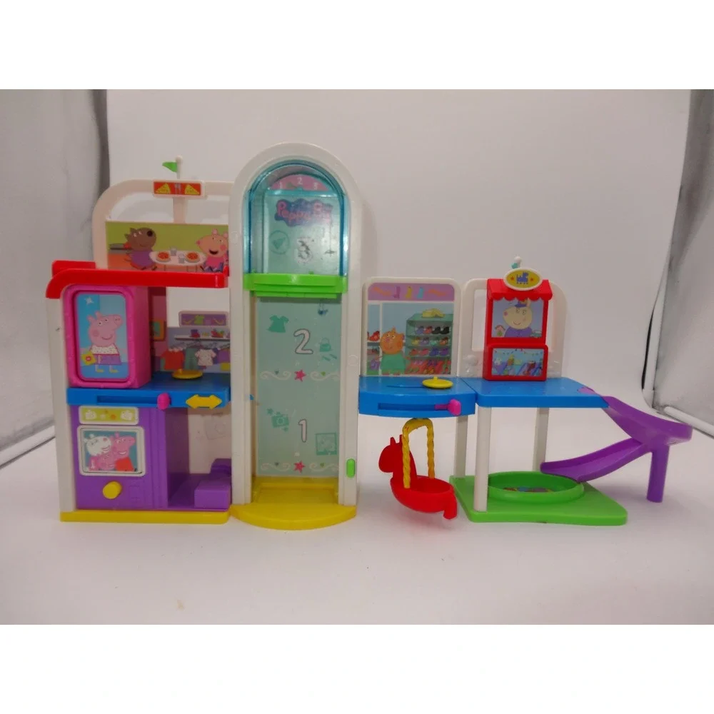 Peppa Pig Shopping Mall Center with Working Elevator‎ Accessories and Pig